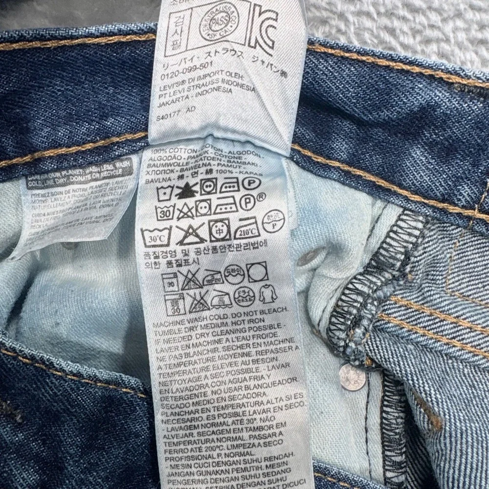 Levis 517 Bootcut Jeans Mens 34x29 Blue Medium Wash Denim Cotton Regular Fit